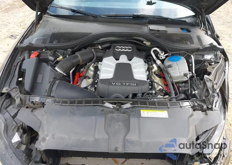 2014 Audi A6 3.0T Premium Plus z USA, uszkodzony, nr VIN WAUHGAFC0EN070482